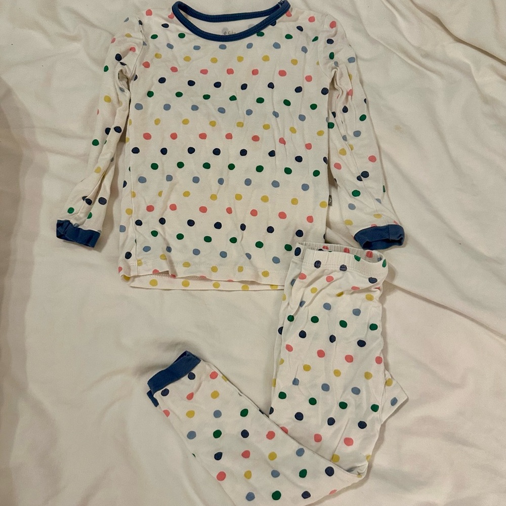 Colorful Polka Dot Kids Pajamas